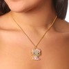 Sanrio Hello Kitty Crystal Pendant Necklace - Gold-Tone with Colorful Enamel Accents - 2 of 4