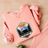 Simply Sage Market Great Smoky Mountains National Park Badge Lightweight Garment Dyed Sweatshirt - 3 of 4