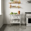Flash Furniture Stainless Steel 18 Gauge Work Table with 2 Undershelves - NSF Certified - 2 of 4