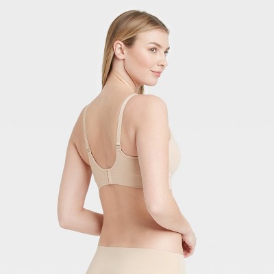 Women's Nursing Seamless Bra Auden™ Pearl Tan L Target