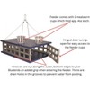 JCS Wildlife Recycled Poly Lumber Deluxe Caged Platform Bluebird Feeder - 2 of 4