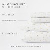 Bows and Flowers Patterned 4PC Bed Sheet Set - Becky Cameron - 3 of 4