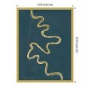 Amanti Art Oxbow III by Michael Willett Wood Framed Wall Art Print - 3 of 4