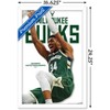 Trends International NBA Milwaukee Bucks - Giannis Antetokounmpo Feature Series 24 Framed Wall Poster Prints - 3 of 4