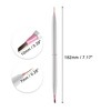 Unique Bargains Double Head Nail Painting Brushes for Home DIY Pink 1 Pc - 4 of 4