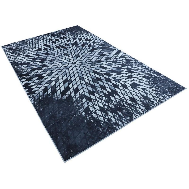Walk on Me Faux Cowhide Astral Sequence Loomed Area Rug, 1 of 6