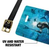Aquaman Movie My Other Ride Is A Shark Luggage ID Tags Set of 2 - 4 of 4