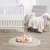 Sweet Jojo Designs Boy Girl Gender Neutral Unisex Baby Tummy Time Playmat Boho Fringe Taupe Linen Collection - image 2 of 4