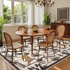 Washable Tiger Runner Rug for Kitchen Non-Slip Non-Shedding Animal Floral Long Carpet, Low Pile Botanical Floor Covering - 2 of 4