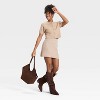 Women's Short Sleeve Cozy Knit Button-Down Cardigan - Universal Thread™ - 3 of 3