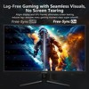 Z-EDGE 27” 2K 2560 x 1440 QHD 180Hz 1ms IPS Gaming Monitor, FreeSync, HDR10, 2 x HDMI 2.0, 2 x DisplayPort 1.4, Support VESA Mount - 3 of 4