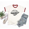 Simply Sage Market Women's Baseball Mom Life Short Sleeve Ringer Tee - 2 of 3