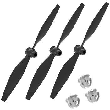 Top Race Spare Propellers TR-F4U 4 Channel Remote Propeller Savers and Adapters, Pack of 3