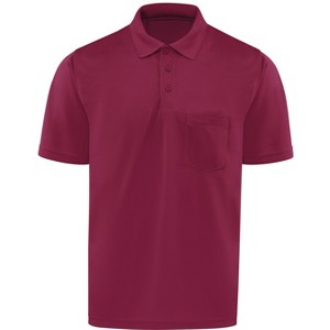 Red Kap Men's Short Sleeve Performance Knit Pocket Polo - 1 of 4