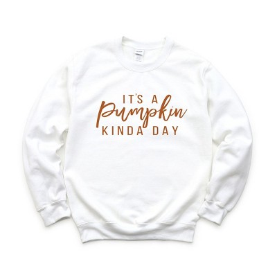 Simply Sage Market Women's Graphic Sweatshirt It's A Pumpkin Kinda Day