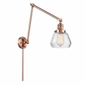 Fulton - 1 Light Double Extension Swing Arm Wall Sconce In Industrial Style-30 Inches Tall and 8 Inches Wide - 1 of 1