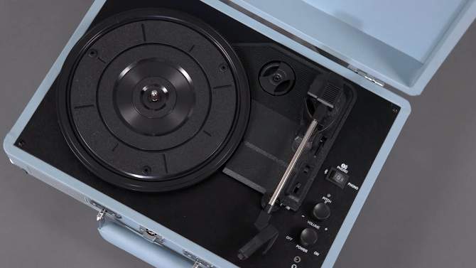 Crosley Cruiser Plus Bluetooth Vinyl Record Player - Slate, 2 of 15, play video