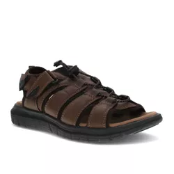 Dockers Mens Stephen SupremeFlex Outdoor Sandal, Dark Tan, Size 13