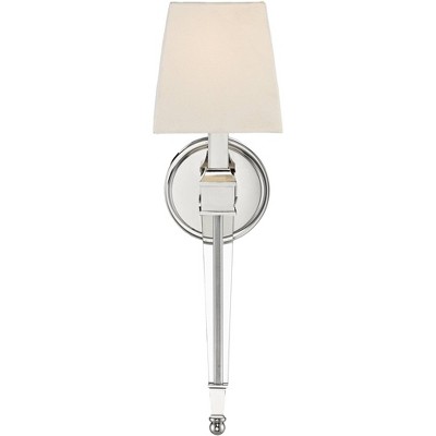 Polished Nickel 13" Direct Wired Electric Wall Sconce