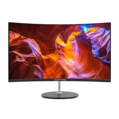 Sceptre C248W 1920RN Curved 24 Inch Black Gaming Monitor with Edgeless Design