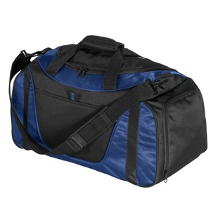 Mafoose Multi Pockets with Adjustable Strap Small Two-Tone Duffel Compact Bag - 1 of 4