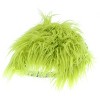 Dr. Seuss Hat Grinch Fur Hair Costume Snapback Cap Green - 2 of 3