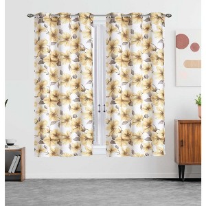 Margaret Josephs Printed Blackout Double Panel Set - 1 of 2