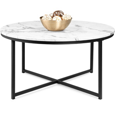 Marble coffee table target on sale