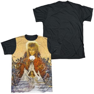 Men's Labyrinth Cover Art Short Sleeve Costume T-Shirt - 1 of 4