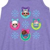 Girls' - Lol Surprise! - Snowflake Wreath Graphic Sleeveless Aline Dress - 2 of 3