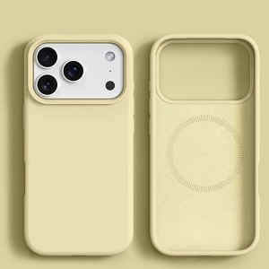 HTUTWOO Liquid Silicone Case for iPhone 17 Pro Max, Magnetic Anti-Scratch Shockproof Phone Protective Cover - 1 of 4