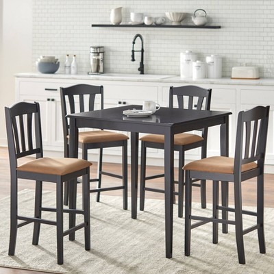 5pc Contemporary Tribeca Counter Height Dining Set - Buylateral : Target