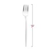 Smarty Had A Party Silver Moderno Plastic Dessert Forks - 240 pcs - 3 of 4