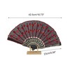 Unique Bargains Sequins Folding Fan 1 Pc - 2 of 4