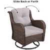 Jiallo Swivel Rocker set of 3 - 3 of 4