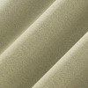 2pc 74"x84" Sun Zero Prescott Herringbone Magnetic Close 100% Blackout Curtain Panel Pair Sage Green - 4 of 4