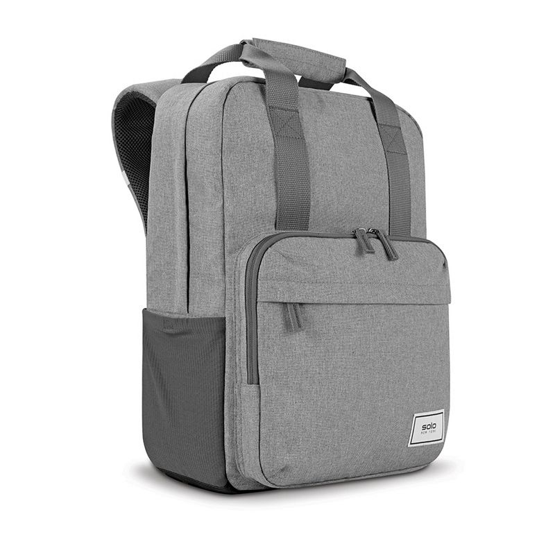 Solo New York Re:Claim Recycled Laptop 17&#34; Backpack - Gray, 2 of 10
