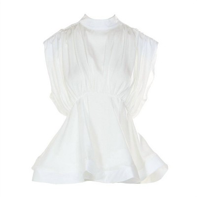 Women's Flared Hem Sleeveless Top - BEULAHSTYLE