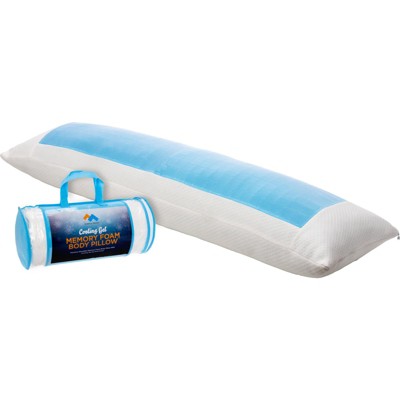 Mindful Design - Memory Foam Body Pillow with Cooling Gel