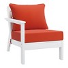 WestinTrends Avalon Outdoor Patio HDPE Loveseat Sofa with Patio Cushions - 4 of 4