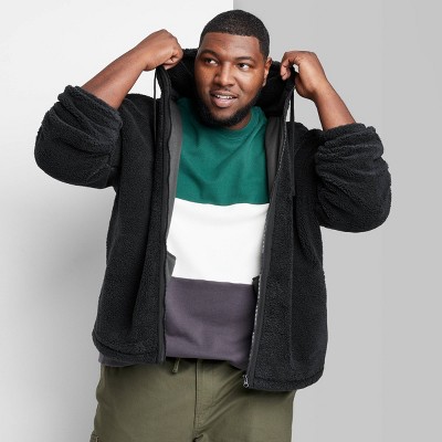 Men's Big & Tall Quarter Zip-Up Sweatshirt - Original Use™ Tan 4XLT