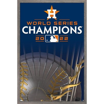 Trends International Mlb Houston Astros - Yordan Alvarez 22 Framed Wall  Poster Prints Barnwood Framed Version 14.725 X 22.375 : Target