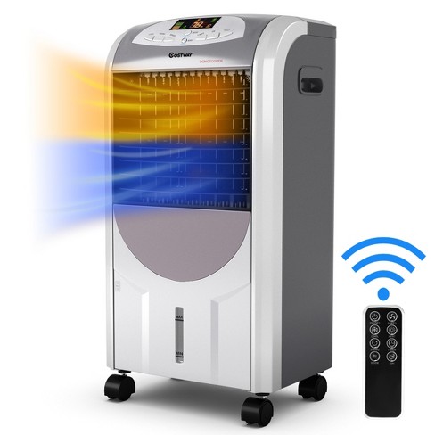 Costway Portable Air Cooler Fan & Heater Humidifier With Washable Filter  Remote Control : Target