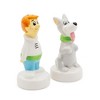 Silver Buffalo The Jetsons George and Astro Ceramic Salt and Pepper Shaker Set - 3 of 4