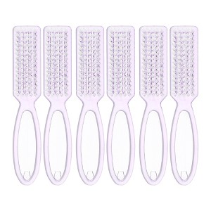 Unique Bargains Fingernail Cleaner Nail Brush 6 Pcs - 1 of 4