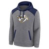 NHL Nashville Predators Men's Gray Poly Hooded Sweatshirt - 2 of 3
