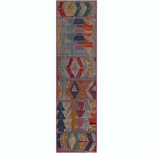 Unique Loom    Outdoor Modern Tamarindo Area Rug - 1 of 4