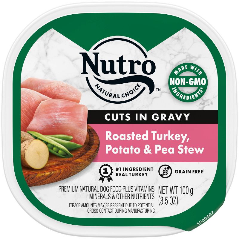 Nutro Cuts In Gravy Grain Free Adult Wet Dog Food - 3.5oz, 1 of 15
