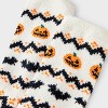 Women's Fair Isle Halloween Cozy Crew Socks - Hyde and EEK! Boutique™ Ivory/Orange/Black 4 - 10 - 3 of 3
