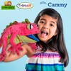 Living Puppets: Cammy The Pink Chameleon - 16" Plush Hand Puppet, Handmade - 3 of 4
